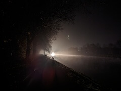 Nachts am Kanal