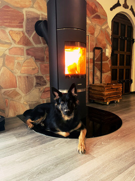 Swea vorm Ofen…war aber schnell doch zu warm 😅