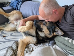 Sofazeit ist Kuschelzeit :-)